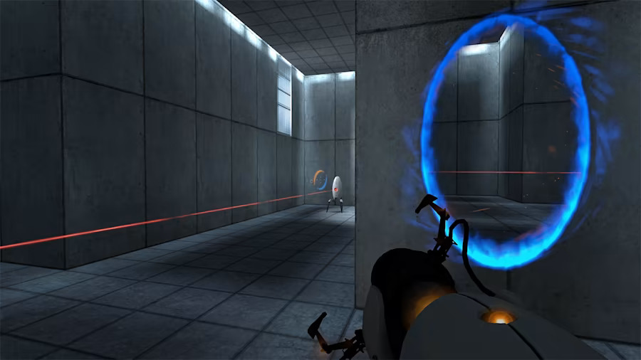 A screenshot of Portal: Companion Collection