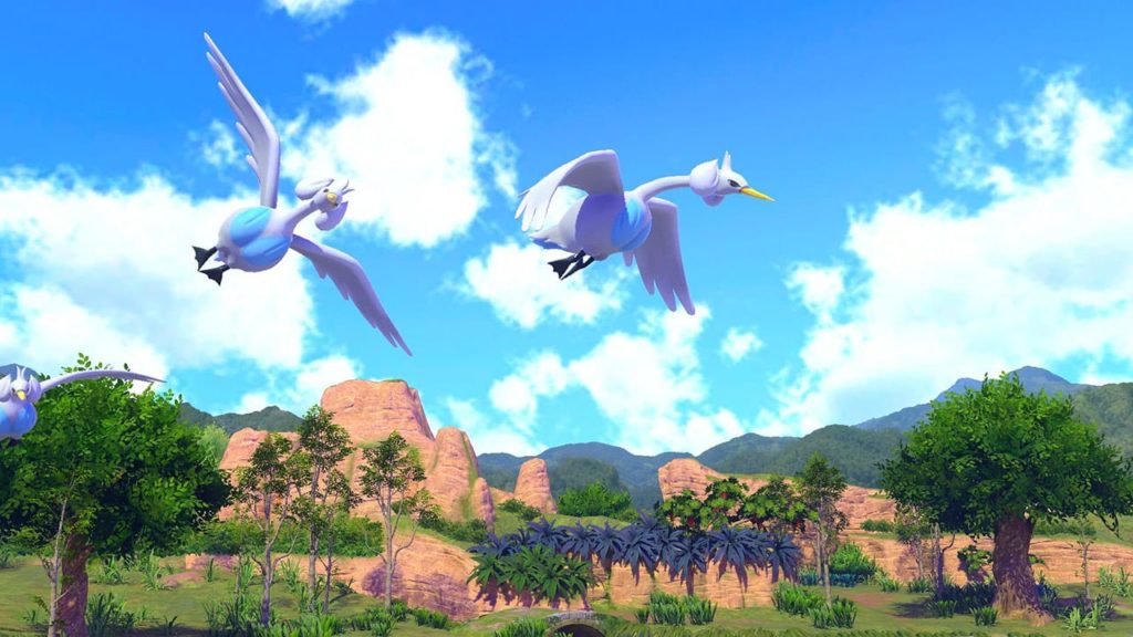 A screenshot of New Pokemon Snap 