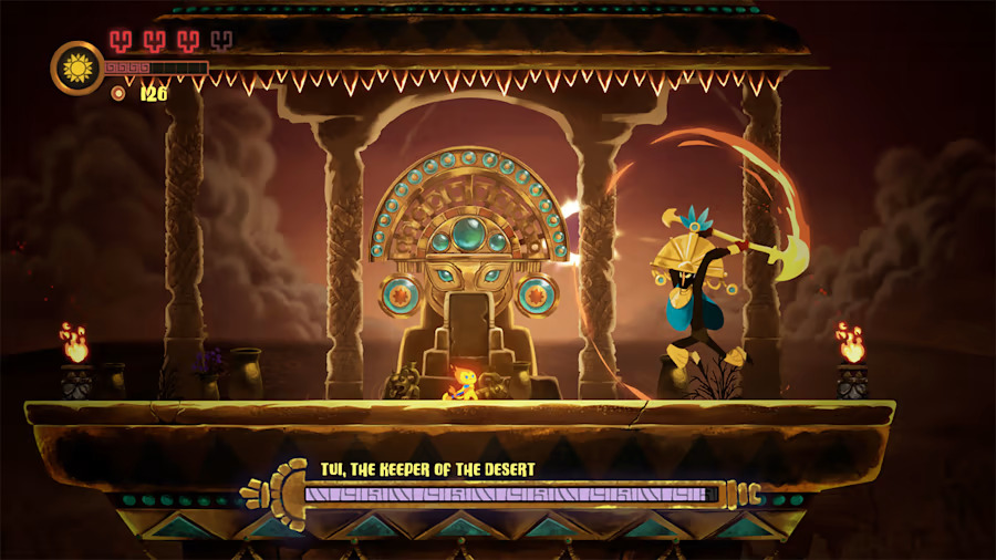 A screenshot of Imp of the Sun