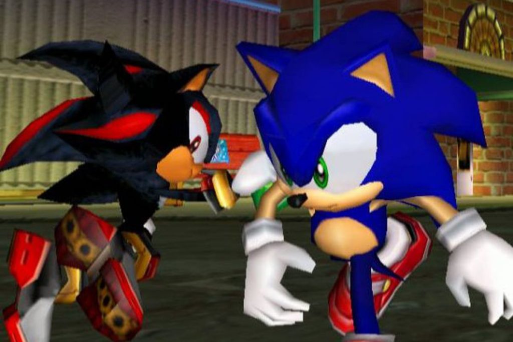 The Gamecube launch lineup included Sonic Adventure 2 Battle