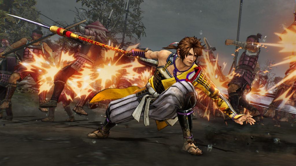 A screenshot of Samurai Warriors 5