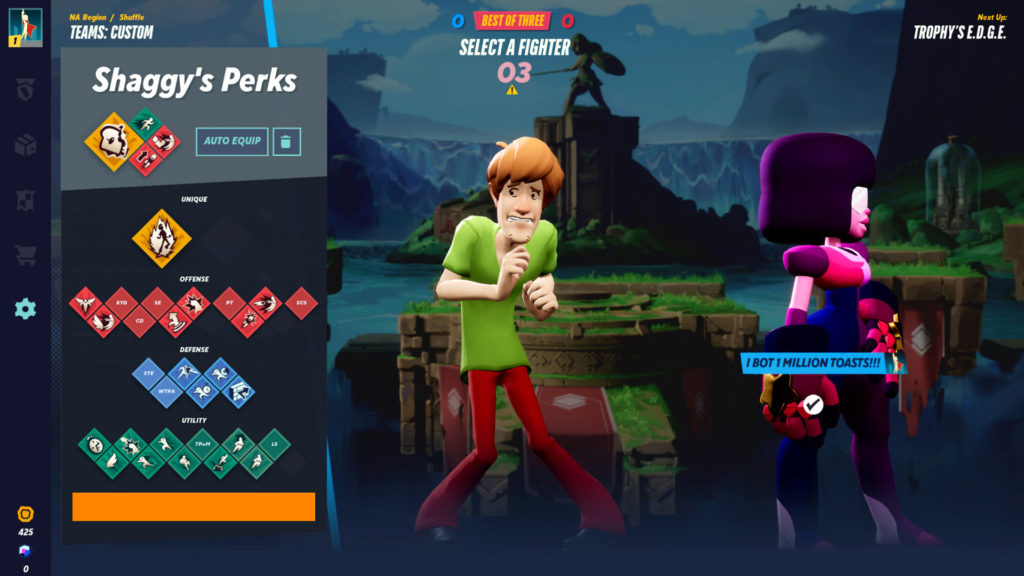 A screenshot of MultiVersus