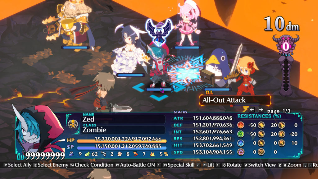 A screenshot of Disgaea 6 Complete