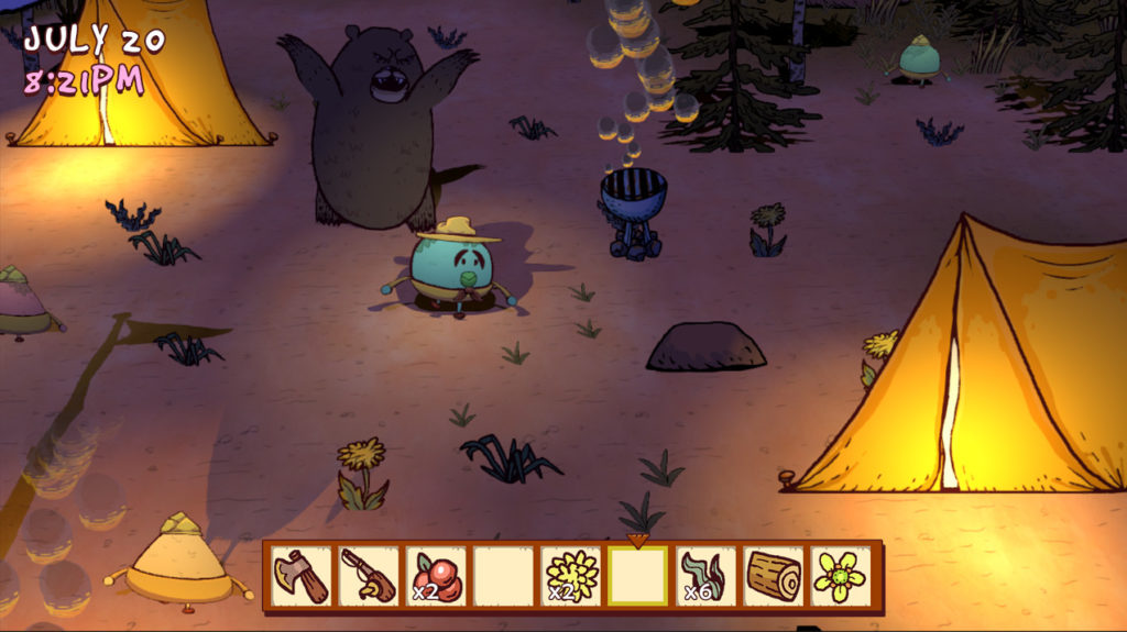 A screenshot of Camp Canyonwood