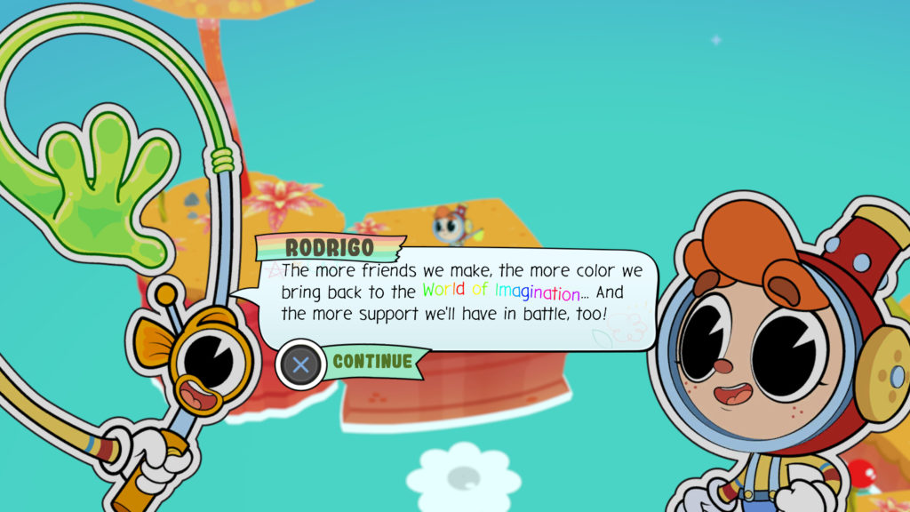 A screenshot of Rainbow Billy