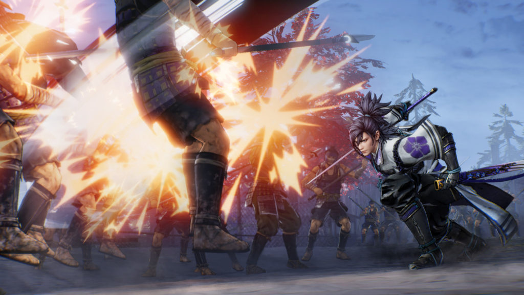 A screenshot of Samurai Warriors 5 