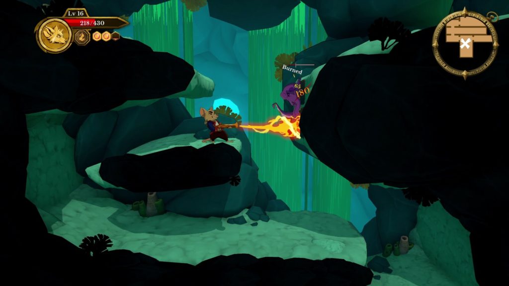 A screenshot of Curse of the Sea Rats