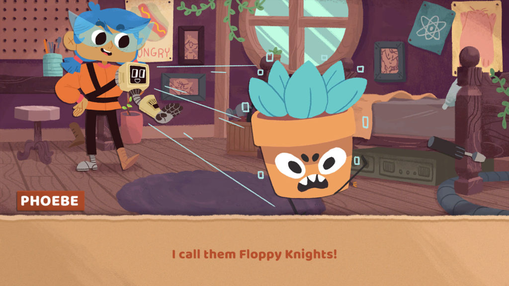 A screenshot of Floppy Knights