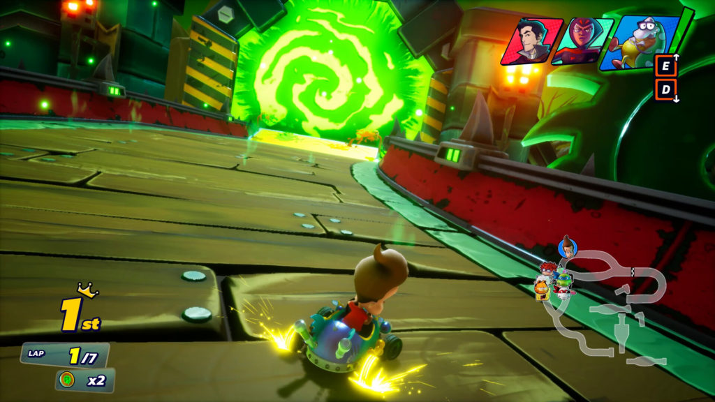 A screenshot of Nickelodeon Kart Racers 3