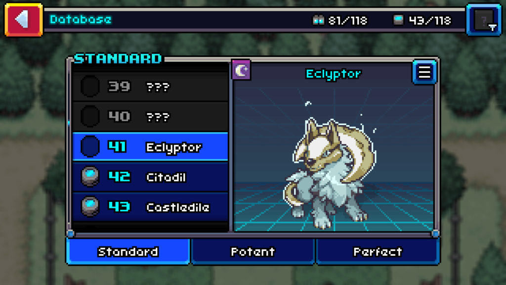 A screenshot of Coromon 