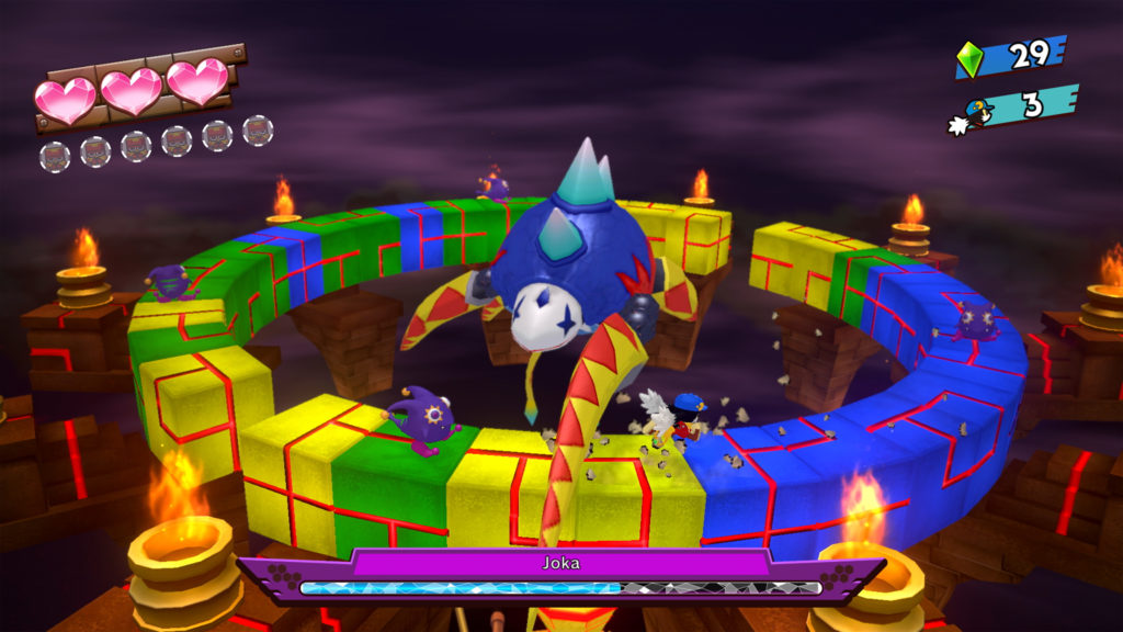 A screenshot of Klonoa Phantasy Reverie Series