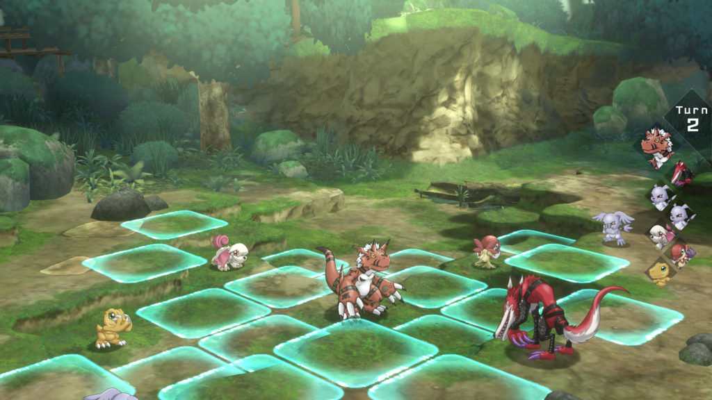 A screenshot of Digimon Survive