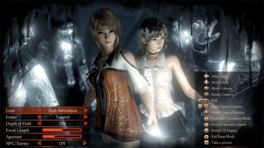 A screenshot of Project Zero: Maiden of Black Water
