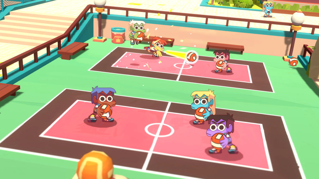 A screenshot of Dodgeball Academia 