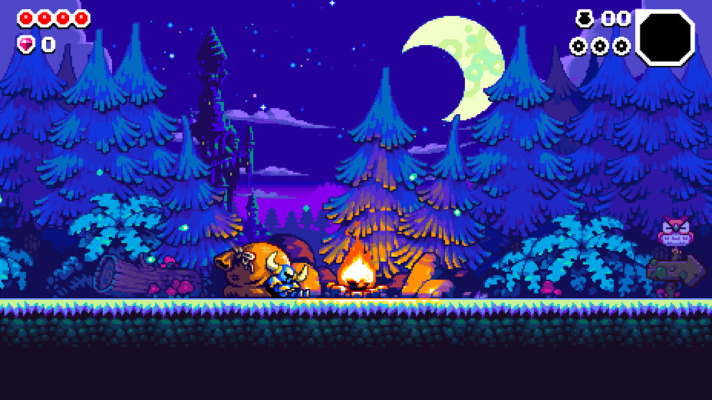 A screenshot of Shovel Knight Dig