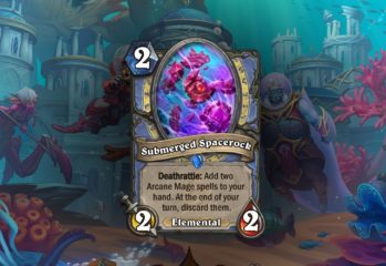 The Hearthstone Throne of the Tides Mini Set is out tomorrow