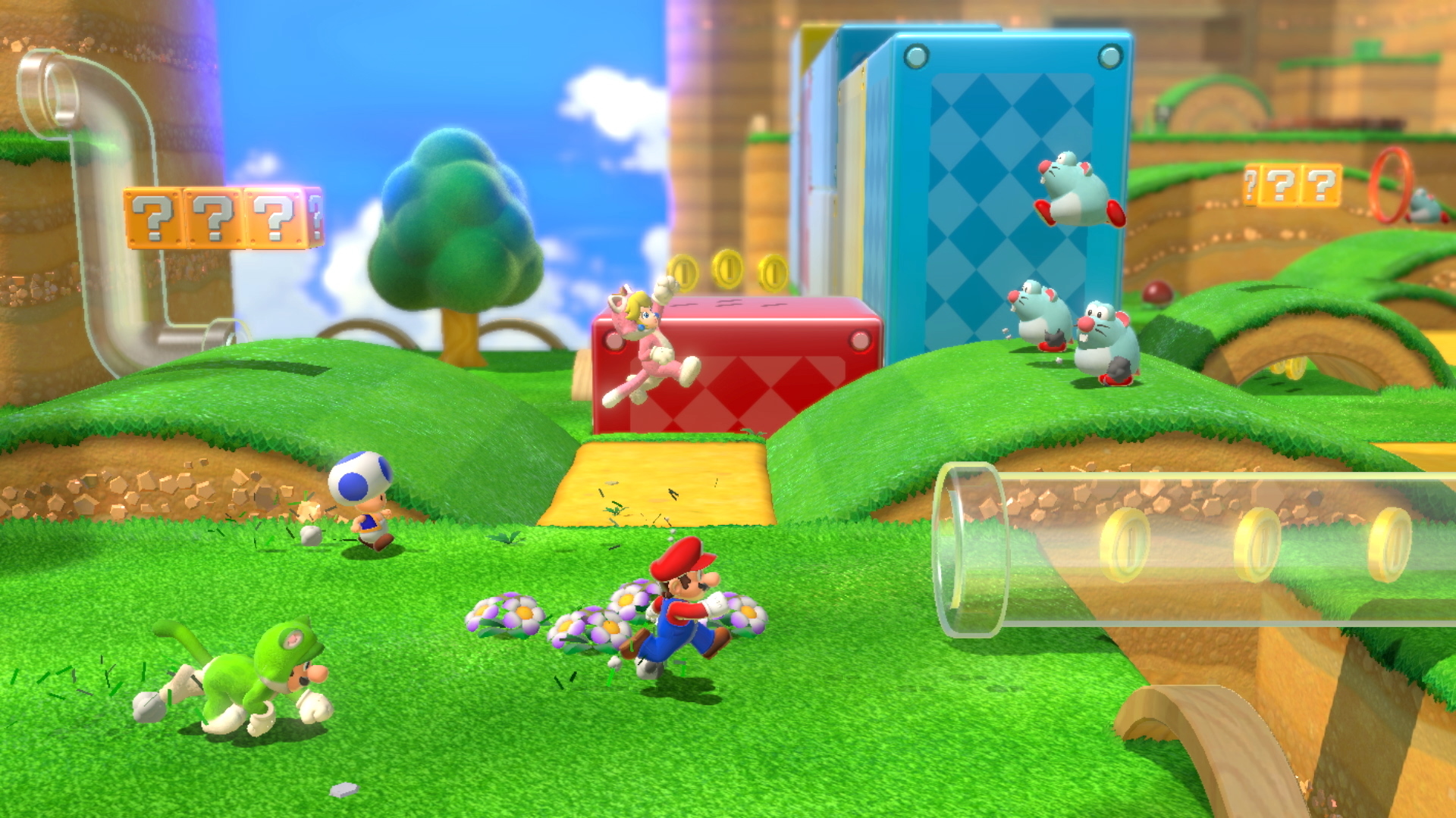 Multiplayer in Super Mario 3D World still feels superfluous