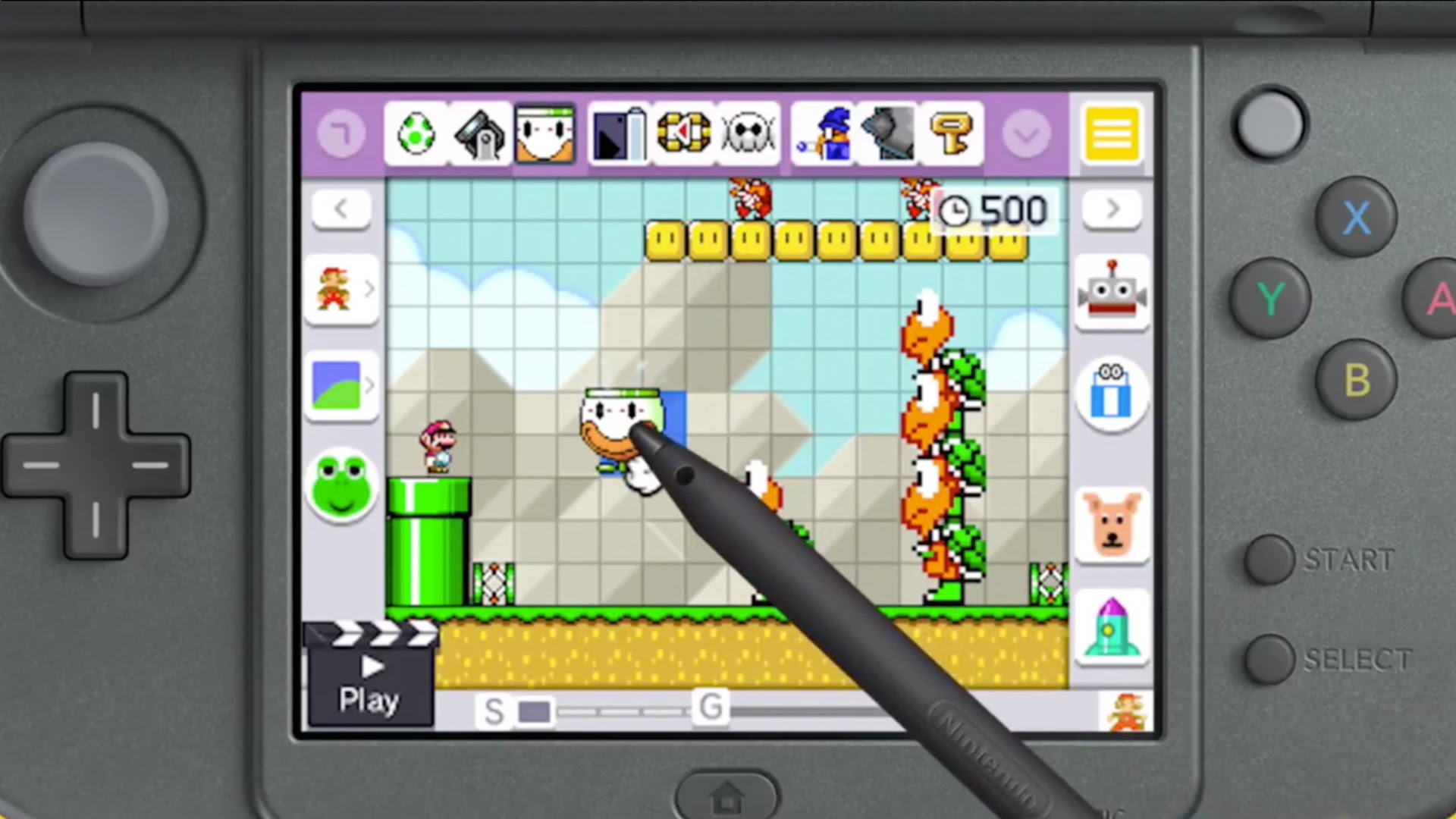 Alt det bedste Bevæger sig ikke hende Super Mario Maker for Nintendo 3DS Review | GodisaGeek.com