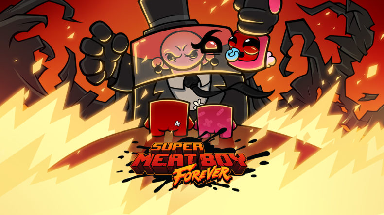 Super Meat Boy Forever title