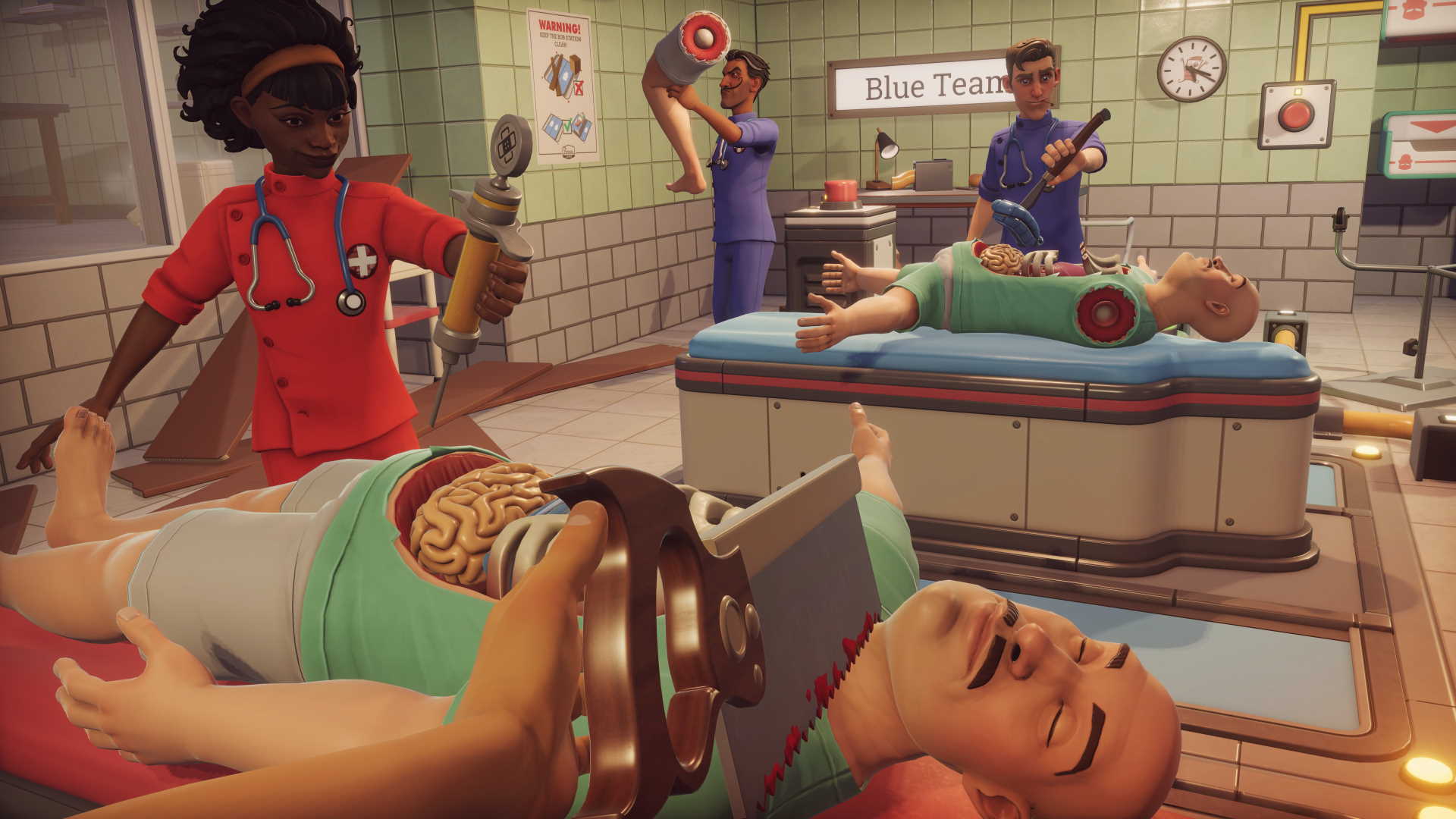 Análise, Surgeon Simulator CPR (Switch)