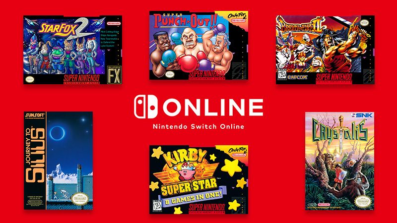 nintendo switch online catalogue