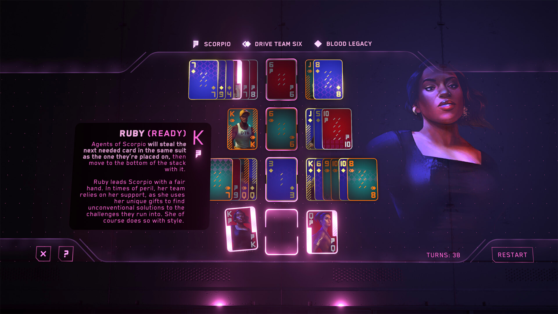 In The Solitaire Conspiracy, Bithell Games goes hard to the paint on  solo card games