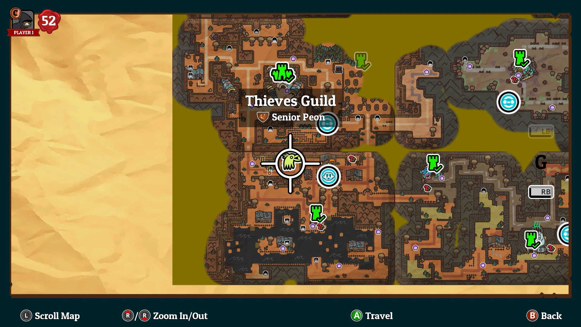 Nobody Saves the World Thieves Guild location