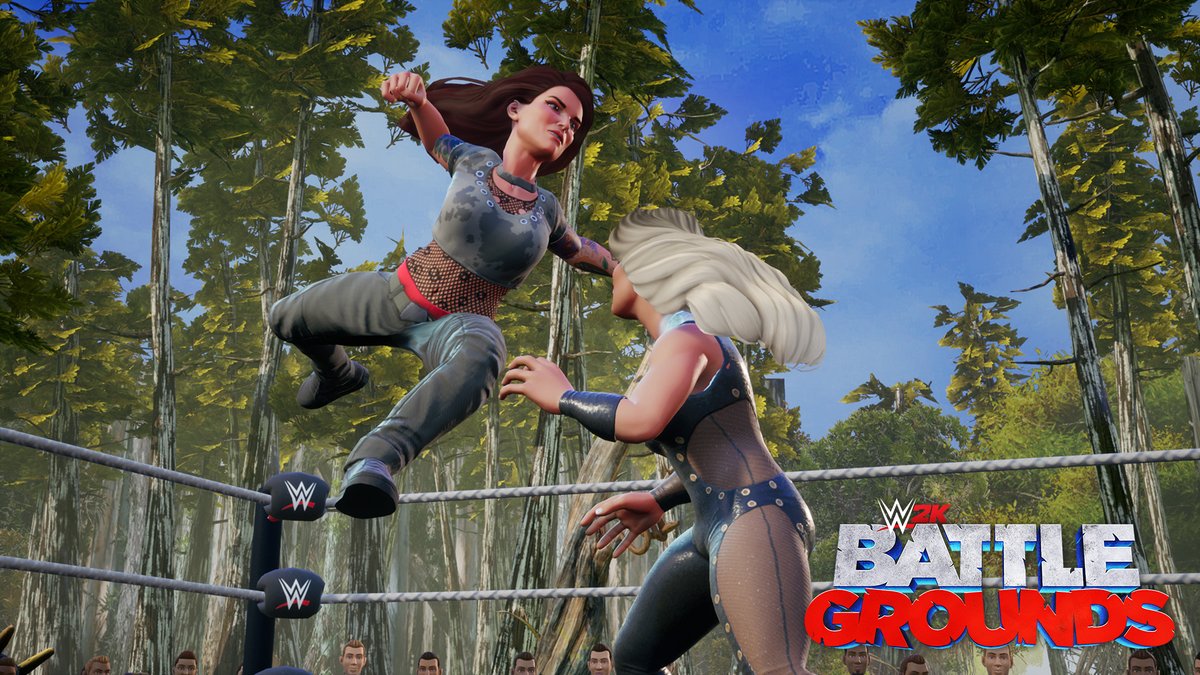 WWE 2K Battlegrounds Lita and Trish Stratus